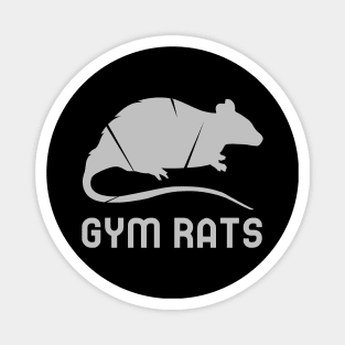 GYM RATS - funny fitness design Magnet